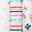 Set di 3 Copertine 120 x 120 cm, Garden Friends - Mussola di bambù Set di 3 Copertine 120 x 120 cm, Garden Friends - Mussola di bambù