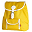 Zainetto Bimbi 25 x 26 x 25,5 cm, Giallo - Impermeabile, inserti in pelle Zainetto Bimbi 25 x 26 x 25,5 cm, Giallo - Impermeabile, inserti in pelle