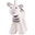 3-in-1 Sonaglio Zebra, Massaggiagengive, Gioco da Bagno, My First Zoo - 100% Caucciù Naturale