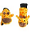 Guanti-Pupazzo Giraffa in Caldissimo Pile, 2-6 anni Guanti-Pupazzo Giraffa in Caldissimo Pile, 2-6 anni