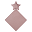 Doudou Lovely Star, Rosa Antico - Cotone bio Doudou Lovely Star, Rosa Antico - Cotone bio