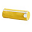 Astuccio Cilindrico con Zip, Giallo - 22 x 8 cm Astuccio Cilindrico con Zip, Giallo - 22 x 8 cm