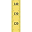 Adesivo Amovibile Misuratore d'Altezza per Bambini, Giallo - Da 20 a 150 cm Adesivo Amovibile Misuratore d'Altezza per Bambini, Giallo - Da 20 a 150 cm