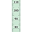 Adesivo Amovibile Misuratore d'Altezza per Bambini, Verde Menta - Da 20 a 150 cm Adesivo Amovibile Misuratore d'Altezza per Bambini, Verde Menta - Da 20 a 150 cm