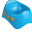 Vasino Biodegradabile, eKing - Azzurro