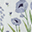 Maxi Coperta Swaddle Milleusi Deluxe 120 x 120 cm, Blue Windflower - 100% mussola di bambù Maxi Coperta Swaddle Milleusi Deluxe 120 x 120 cm, Blue Windflower - 100% mussola di bambù