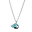 Chiama Angeli Bola con Catena Argento, Blu Topazio Chiama Angeli Bola con Catena Argento, Blu Topazio