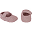 Scarpine Sissi Baby Slippers, Rosa Antico - 100% cotone bio Scarpine Sissi Baby Slippers, Rosa Antico - 100% cotone bio