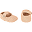 Scarpine Sissi Baby Slippers, Pesca - 100% cotone bio Scarpine Sissi Baby Slippers, Pesca - 100% cotone bio