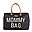 Mommy Bag Borsa Fasciatoio - 55x30x40 cm - Nero e Oro - Include materassino per il cambio!