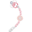 Reggiciuccio Universale Morbido - Petal Rosa - 100% Silicone Alimentare e Chiusura a Scomparsa!