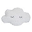 Cuscino Nuvola Grande, Bianco - 60x40x15 cm Cuscino Nuvola Grande, Bianco - 60x40x15 cm