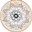 Kit Ricamo con Telaio ad Anello Mandala, Nature - 16 cm