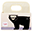 Cestino Porta Pannolini Salvaspazio - Orso Nero - Tela di cotone Cestino Porta Pannolini Salvaspazio - Orso Nero - Tela di cotone
