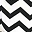 Sacco Portagiochi e Tappeto 2 in 1 in cotone - Zigzag Nero Sacco Portagiochi e Tappeto 2 in 1 in cotone - Zigzag Nero
