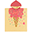 Accappatoio Poncho Kids, Cono Gelato (2-6 anni) Accappatoio Poncho Kids, Cono Gelato (2-6 anni)