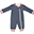 Tutina Intera Cottage, Blu/Rosso - 100% Cotone Bio Tutina Intera Cottage, Blu/Rosso - 100% Cotone Bio