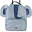 Trolley Bimbo, Mrs Elefante - Cotone (34x15x45cm) Trolley Bimbo, Mrs Elefante - Cotone (34x15x45cm)