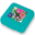 Contenitore Porta Sandwich, Giardino Segreto - 13 x 14 x 5 cm