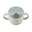 Tazza Spout con Beccuccio e Manici Happy Dots, Grigio/Oro - 230 ml Tazza Spout con Beccuccio e Manici Happy Dots, Grigio/Oro - 230 ml