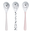 Set 3 Cucchiai Baby Happy Dots, Rosa Cipria Set 3 Cucchiai Baby Happy Dots, Rosa Cipria