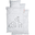 Set Copripiumino e Federa Dreamy Dots, Bianco - 100x140 cm - 100% Cotone