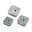 Set 3 Contenitori Portamerenda Contour, Grigio Set 3 Contenitori Portamerenda Contour, Grigio