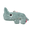 Peluche Cuddle Cute Nozo, Celeste - 27x17 cm Peluche Cuddle Cute Nozo, Celeste - 27x17 cm
