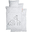 Set Copripiumino e Federa Dreamy Dots, Bianco - Baby 70x100 cm - 100% Cotone Set Copripiumino e Federa Dreamy Dots, Bianco - Baby 70x100 cm - 100% Cotone