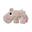 Peluche Cuddle Cute Ozzo, Rosa Cipria - 27x17 cm Peluche Cuddle Cute Ozzo, Rosa Cipria - 27x17 cm