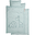 Set Copripiumino e Federa Dreamy Dot - Celeste - Baby 100x70 cm - 100% Cotone Set Copripiumino e Federa Dreamy Dot - Celeste - Baby 100x70 cm - 100% Cotone