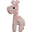 Peluche Cuddle Friend Raffi, Rosa Cipria - 40x66 cm