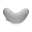 Cuscino Allattamento Happy Dots, Grigio - 100% cotone