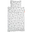 Set Copripiumino e Federa Contour, Bianco - Baby 70x100 cm - 100% Cotone Set Copripiumino e Federa Contour, Bianco - Baby 70x100 cm - 100% Cotone