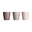 Set 3 Bicchieri Yummy, Toni del Rosa - 160 ml Set 3 Bicchieri Yummy, Toni del Rosa - 160 ml