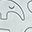 Set 2 Telini Antirigurgito Contour - Celeste - 70x70 cm - 100% cotone Set 2 Telini Antirigurgito Contour - Celeste - 70x70 cm - 100% cotone