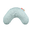 Cuscino Allattamento Dreamy Dots, Celeste - 100% Cotone