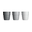 Set 3 Bicchieri Yummy, Toni del Grigio - 160 ml Set 3 Bicchieri Yummy, Toni del Grigio - 160 ml