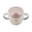 Tazza Spout con Beccuccio e Manici Happy Dots, Rosa Cipria/Oro - 230 ml