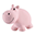 3-in-1 Sonaglio Ippopotamo, Massaggiagengive, Gioco da Bagno, My First Zoo - Confezione Regalo - 100% Caucciù Naturale 3-in-1 Sonaglio Ippopotamo, Massaggiagengive, Gioco da Bagno, My First Zoo - Confezione Regalo - 100% Caucciù Naturale