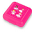 Contenitore Porta Sandwich, Pink Wonders - 13 x 14 x 5 cm Contenitore Porta Sandwich, Pink Wonders - 13 x 14 x 5 cm