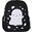Zainetto Grande, Fantasma, 27 x 32 x 15 cm - Nero Zainetto Grande, Fantasma, 27 x 32 x 15 cm - Nero