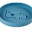 Piatto in Silicone Alimentare Nozo - Blu Piatto in Silicone Alimentare Nozo - Blu