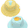 Cappello Estivo Reversibile Anti-UV SPF 50+ Pesce+Medusa - 100% cotone Cappello Estivo Reversibile Anti-UV SPF 50+ Pesce+Medusa - 100% cotone