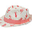 Cappello Modello Fedora - Fenicotteri/Ananas