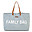 Family Bag - Borsa Weekend 55x18x40 cm - Grigio Chiaro Family Bag - Borsa Weekend 55x18x40 cm - Grigio Chiaro