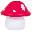 Luce Piccola LED - Fungo Rosso Luce Piccola LED - Fungo Rosso