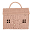Borsetta in Rattan Casa Rosa - 21x19x10 cm Borsetta in Rattan Casa Rosa - 21x19x10 cm