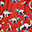 Painted Dinos Colour Changing Raincoat - Chex Red Painted Dinos Colour Changing Raincoat - Chex Red