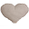 Cuscino Cuore Small - Cipria Cuscino Cuore Small - Cipria